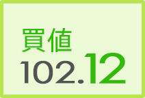 買値 102.12 買値 102.12